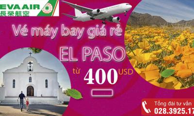 Vé máy bay EVA Air đi El Paso