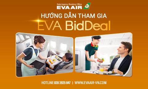 Hướng dẫn tham gia EVABidDeal - Tự quyết giá nâng hạng vé