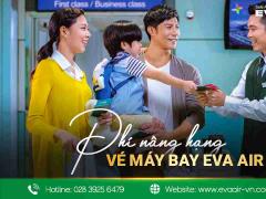 Phí nâng hạng vé máy bay EVA Air là bao nhiêu?