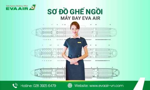 Sơ đồ ghế ngồi EVA Air chi tiết từng loại máy bay