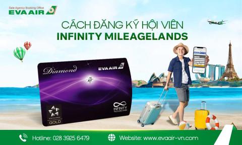 Cách đăng ký hội viên Infinity MileageLands tích dặm đổi vé