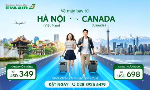 Chuyến bay từ Hà Nội đến Canada