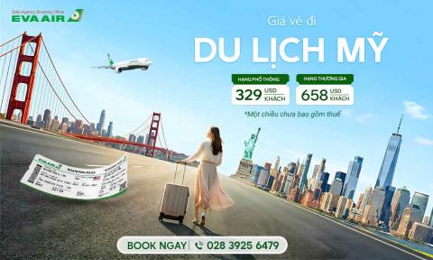 Giá vé đi du lịch Mỹ