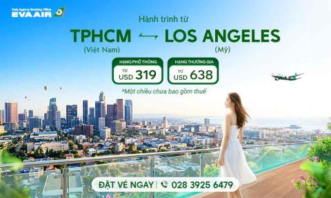 Hành trình từ TPHCM đi Los Angeles mất bao lâu?