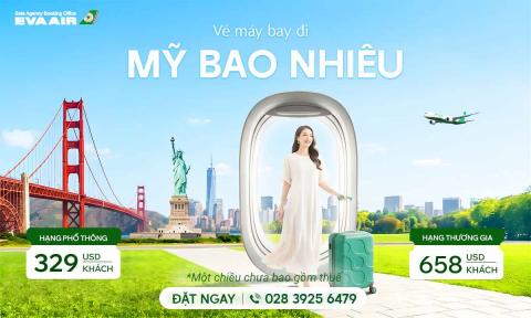 Vé máy bay đi Mỹ bao nhiêu?