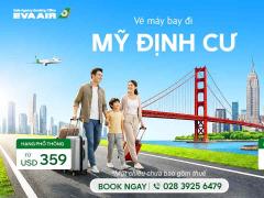 Vé máy bay đi Mỹ định cư