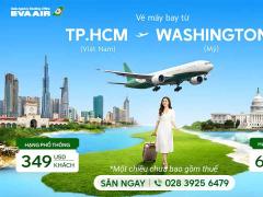 Vé máy bay TP.HCM đi Washington
