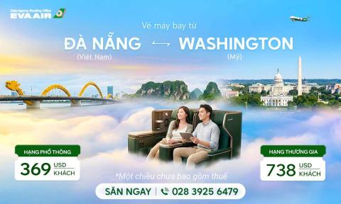 Vé máy bay từ Đà Nẵng đi Washington