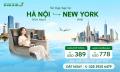 Vé máy bay từ Hà Nội đi New York giá rẻ từ 389 USD