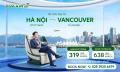 Vé máy bay từ Hà Nội đi Vancouver giá rẻ