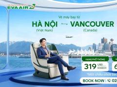 Vé máy bay từ Hà Nội đi Vancouver giá rẻ