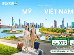 Vé máy bay từ Mỹ đi Việt Nam