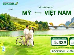 Vé máy bay từ Mỹ VN giá rẻ