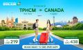 Vé máy bay từ TPHCM đi Canada giá rẻ