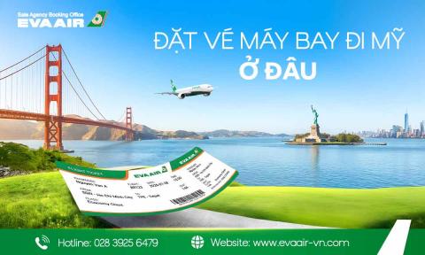 Đặt vé máy bay đi Mỹ ở đâu