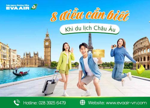 8 Điều cần biết khi du lịch Châu Âu