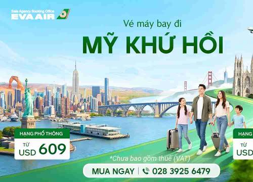 Giá vé máy bay đi Mỹ khứ hồi