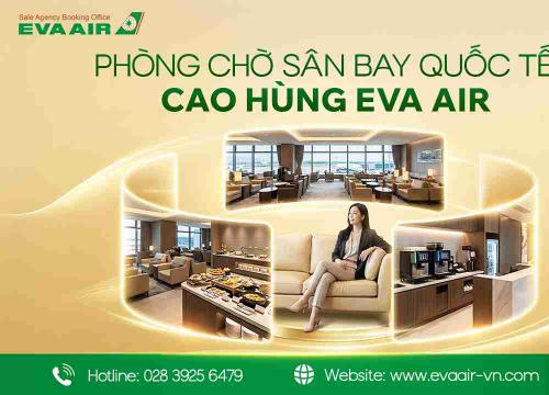 Review Phòng Chờ Sân Bay Quốc Tế Cao Hùng Của EVA Air