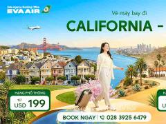 Vé máy bay đi Mỹ California