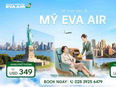 Vé máy bay đi Mỹ EVA Air