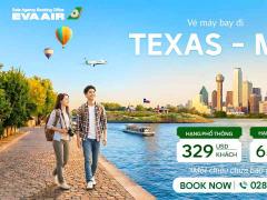 Vé máy bay đi Mỹ Texas