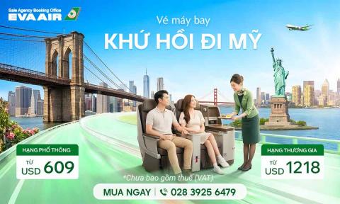 Đặt Vé Máy Bay Khứ Hồi Đi Mỹ Giá Rẻ Nhất