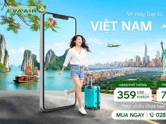 Vé máy bay từ Việt Nam đến Mỹ