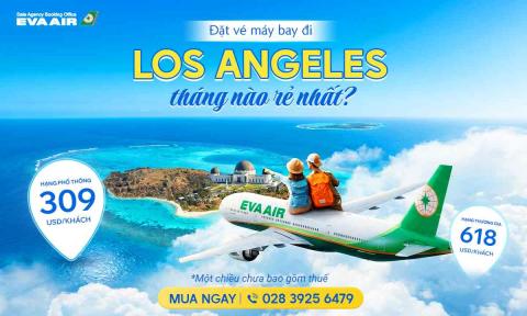 Đặt vé máy bay đi Los Angeles tháng nào rẻ nhất?