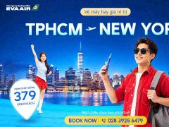 Vé máy bay từ TP.HCM đi New York giá rẻ