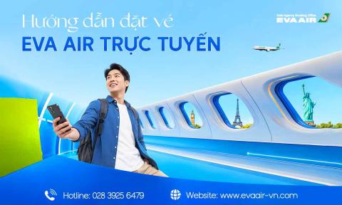 HƯỚNG DẪN ĐẶT VÉ EVA AIR TRỰC TUYẾN
