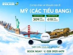 Cơ hội nhận vé khuyến mãi đi Mỹ (+các tiểu bang) tại phòng vé Vaness Booking