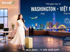 Thời gian bay từ Washington về Việt Nam
