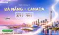 Hành trình bay từ Đà Nẵng đi Canada
