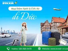 Mua thêm hành lý EVA Air đi Đức