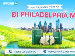 Mua thêm hành lý EVA Air đi Philadelphia - Mỹ