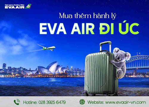 Mua Thêm Hành Lý EVA Air Đi Úc