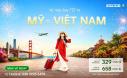 Vé máy bay từ Mỹ về Việt Nam dịp Tết 2027