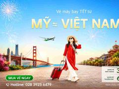 Vé máy bay từ Mỹ về Việt Nam dịp Tết 2027