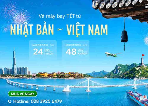 Vé Máy Bay Từ Nhật Bản Về Việt Nam Dịp Tết 2027