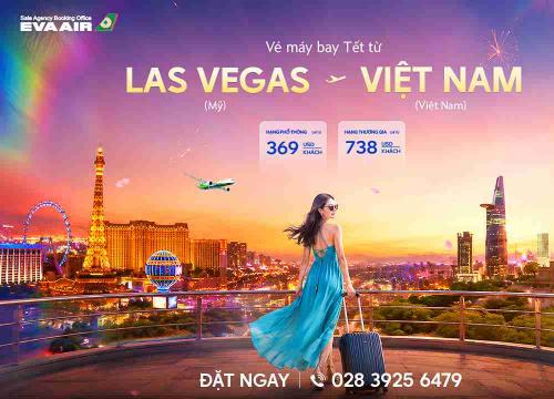 Vé Máy Bay Tết Từ Las Vegas Về Việt Nam Giá Rẻ