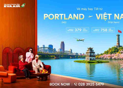 Vé Máy Bay Tết Từ Portland Về Việt Nam Giá Rẻ