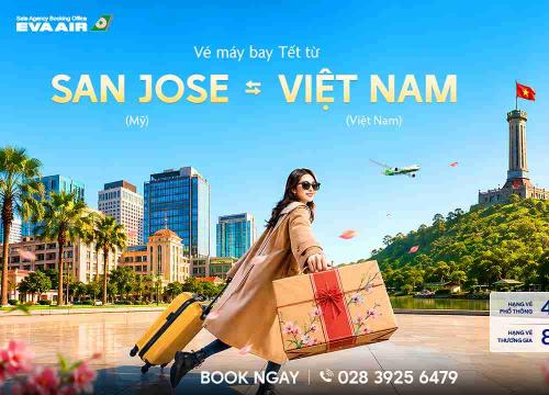 Vé Máy Bay Tết Từ San Jose Về Việt Nam Giá Rẻ