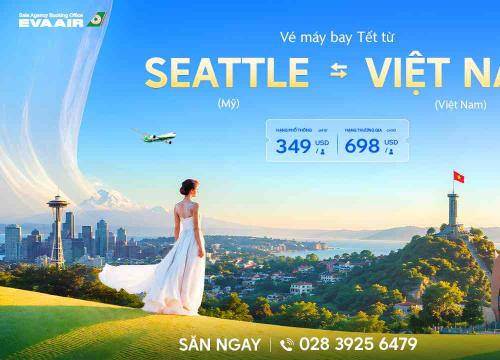 Vé Máy Bay Tết Từ Seattle Về Việt Nam Giá Rẻ