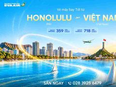 Vé Máy Bay Tết Từ Honolulu Về Việt Nam Giá Rẻ