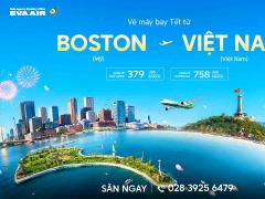 Vé Máy Bay Tết Từ Boston Về Việt Nam Giá Rẻ
