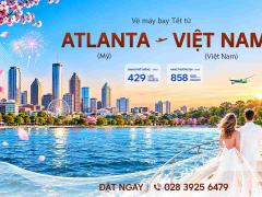 Vé Máy Bay Tết Từ Atlanta Về Việt Nam Giá Rẻ