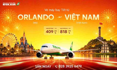 Vé Máy Bay Tết Từ Orlando Về Việt Nam Giá Rẻ