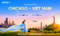 Vé Máy Bay Tết Từ Chicago Về Việt Nam Giá Rẻ