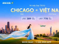 Vé Máy Bay Tết Từ Chicago Về Việt Nam Giá Rẻ
