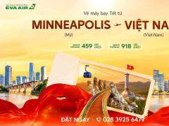 Vé Máy Bay Tết Từ Minneapolis Về Việt Nam Giá Rẻ